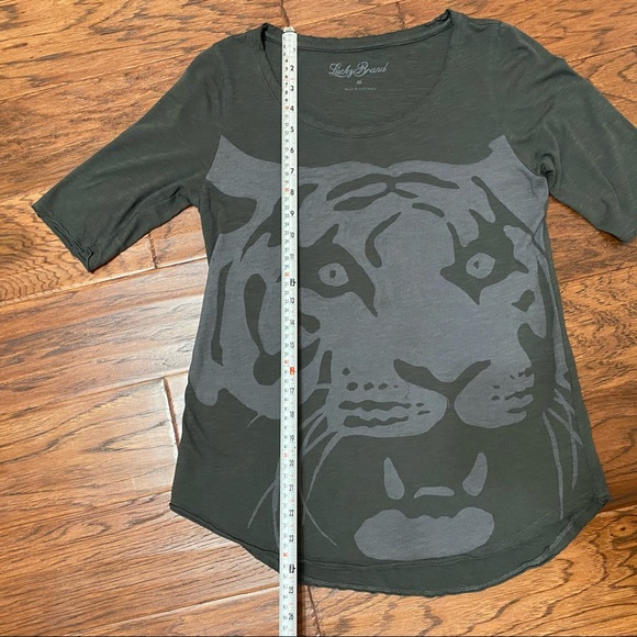 Lucky Brand Exploded Tiger Tee - Picture 6 of 11